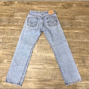 Vintage Levi’s 501 Light Wash Jeans 34x34